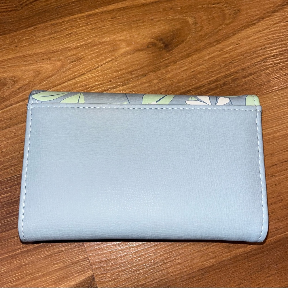 Blue Floral Wallet - Picture 2 of 3